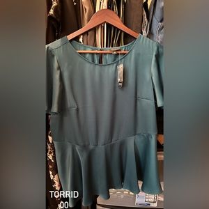 Torrid Satin Top